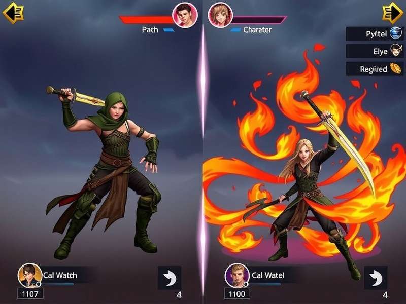 Fire Swordsman Ember Duelist gameplay screenshot